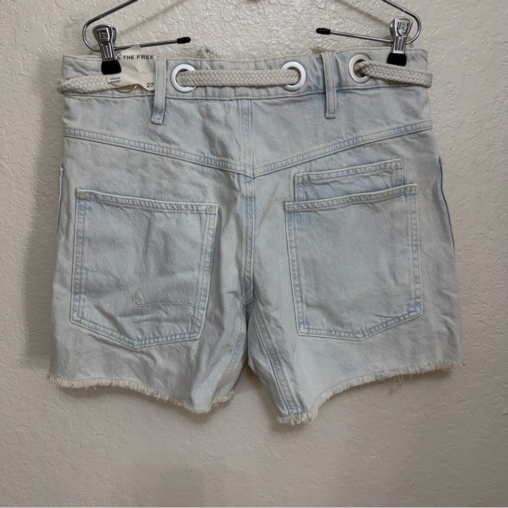 New Free People We The Free Moxie Barrel Shorts - Picture 8 of 13